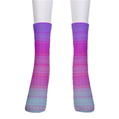 Pink Paradise Crew Socks by Thespacecampers