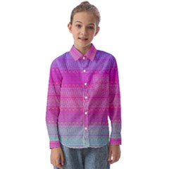 Pink Paradise Kids  Long Sleeve Shirt