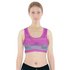 Pink Paradise Sports Bra With Pocket by Thespacecampers