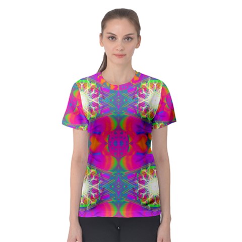 Plasma Ball Women s Sport Mesh Tee by Thespacecampers