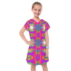 Plasma Ball Kids  Drop Waist Dress