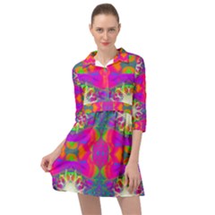 Plasma Ball Mini Skater Shirt Dress by Thespacecampers