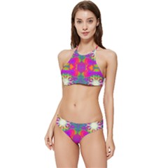 Plasma Ball Banded Triangle Bikini Set by Thespacecampers