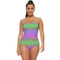 Positive Intentions Retro Full Coverage Swimsuit