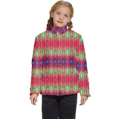 Psychedelic Synergy Kids  Puffer Bubble Jacket Coat