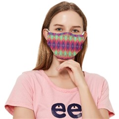 Psychedelic Synergy Fitted Cloth Face Mask (adult)