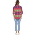 Psychedelic Synergy Women s Quarter Sleeve Pocket Shirt View4