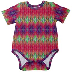 Psychedelic Synergy Baby Short Sleeve Onesie Bodysuit by Thespacecampers