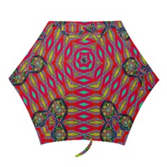 Psychedelio Mini Folding Umbrellas by Thespacecampers