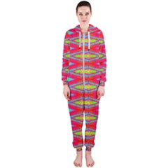 Psychedelio Hooded Jumpsuit (ladies) by Thespacecampers