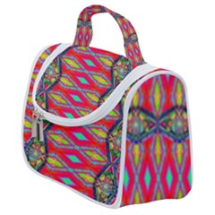 Psychedelio Satchel Handbag by Thespacecampers