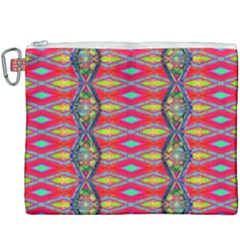 Psychedelio Canvas Cosmetic Bag (xxxl) by Thespacecampers