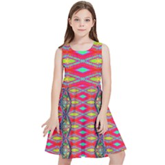 Psychedelio Kids  Skater Dress by Thespacecampers