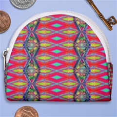 Psychedelio Horseshoe Style Canvas Pouch by Thespacecampers