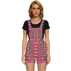 Psychedelio Short Overalls by Thespacecampers