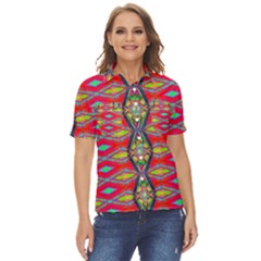 Psychedelio Women s Short Sleeve Double Pocket Shirt