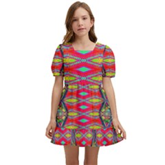 Psychedelio Kids  Short Sleeve Dolly Dress