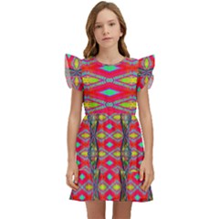 Psychedelio Kids  Winged Sleeve Dress by Thespacecampers