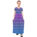 Purple Wubz Kids  Short Sleeve Maxi Dress View1