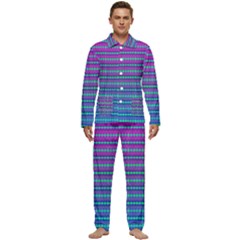 Purple Wubz Men s Long Sleeve Velvet Pocket Pajamas Set