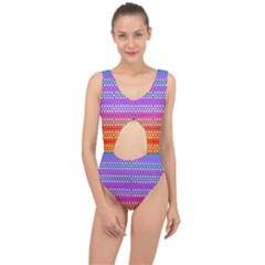 Rainbots Center Cut Out Swimsuit by Thespacecampers