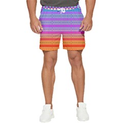 Rainbots Men s Runner Shorts by Thespacecampers