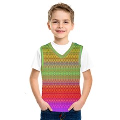 Rainbow Road Kids  Basketball Tank Top by Thespacecampers