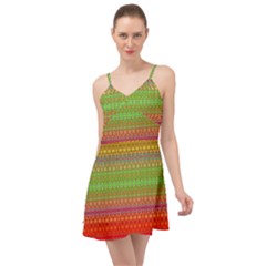 Rainbow Road Summer Time Chiffon Dress by Thespacecampers