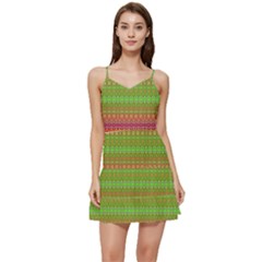 Rainbow Road Short Frill Dress