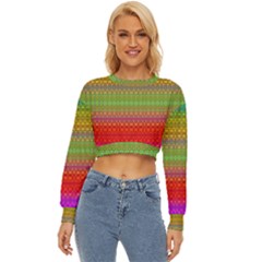 Rainbow Road Lightweight Long Sleeve Sweatshirt