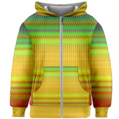 Rippled Memory Kids  Zipper Hoodie Without Drawstring by Thespacecampers