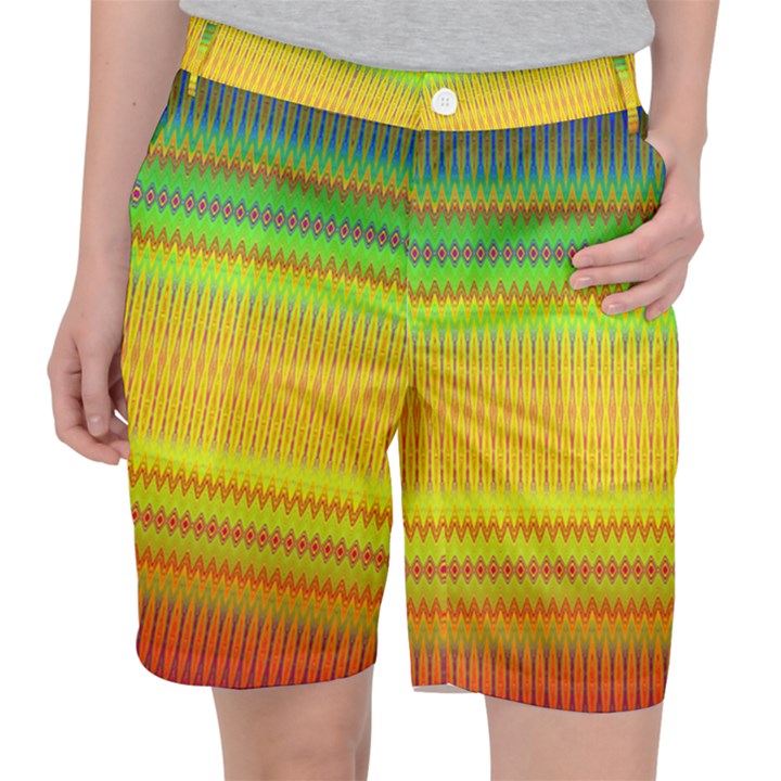 Rippled Memory Pocket Shorts