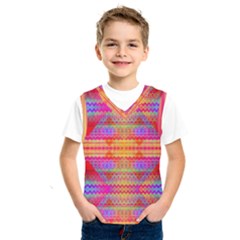 Sherburst Kids  Basketball Tank Top by Thespacecampers