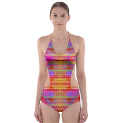 Sherburst Cut-out One Piece Swimsuit by Thespacecampers