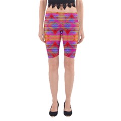 Sherburst Yoga Cropped Leggings by Thespacecampers