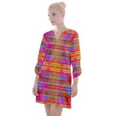 Sherburst Open Neck Shift Dress by Thespacecampers