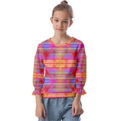 Sherburst Kids  Cuff Sleeve Top