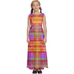 Sherburst Kids  Satin Sleeveless Maxi Dress