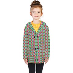 Shroomie Kids  Double Breasted Button Coat by Thespacecampers