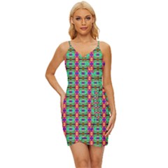 Shroomie Wrap Tie Front Dress