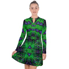 Space Jam Long Sleeve Panel Dress by Thespacecampers