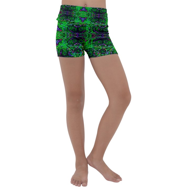 Space Jam Kids  Lightweight Velour Yoga Shorts