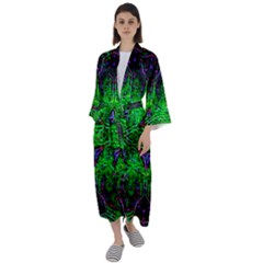 Space Jam Maxi Satin Kimono by Thespacecampers