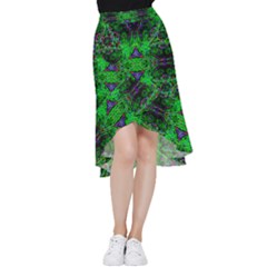 Space Jam Frill Hi Low Chiffon Skirt by Thespacecampers