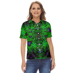 Space Jam Women s Short Sleeve Double Pocket Shirt