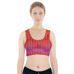 Sunsets Aplenty Sports Bra With Pocket by Thespacecampers