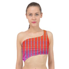 Sunsets Aplenty Spliced Up Bikini Top  by Thespacecampers