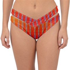 Sunsets Aplenty Double Strap Halter Bikini Bottom by Thespacecampers