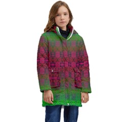 Synchronicity Sings Kid s Hooded Longline Puffer Jacket