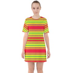 The Last Goodbye Sixties Short Sleeve Mini Dress by Thespacecampers